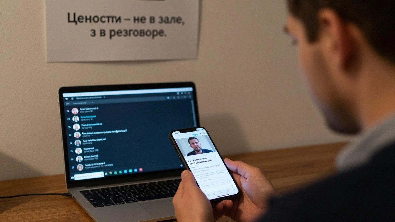 Владелец бизнеса получает персональное видео с конференции в Telegram-чате.