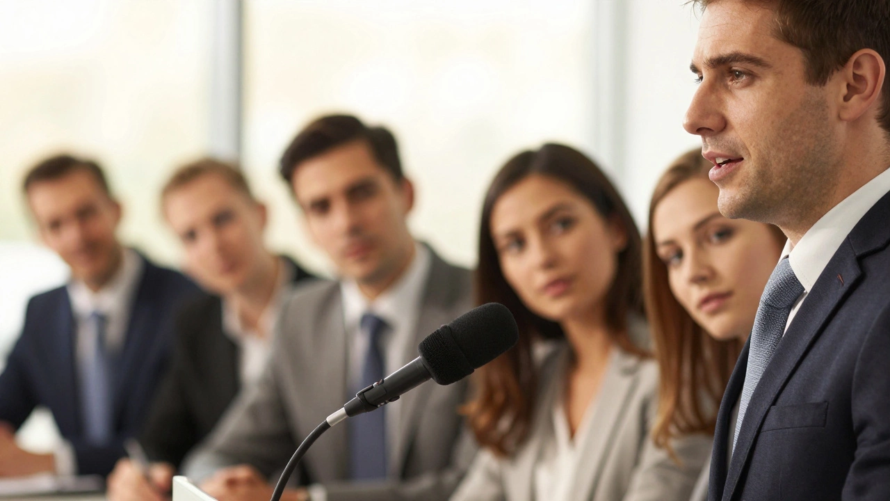 Как правильно начать выступление: первая фраза на бизнес-конференции