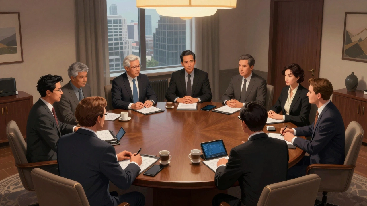 Круглый стол переговоров с чиновниками и руководителями компаний